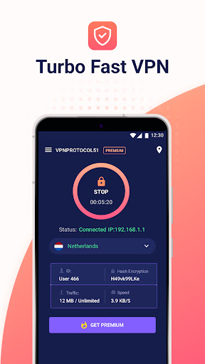 Turbo Fast VPN - Speed 200 MB Screenshot2