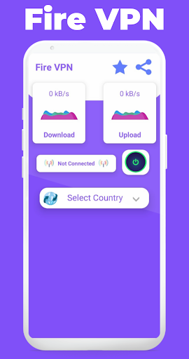Fire VPN - VPN Proxy 2022 Screenshot1