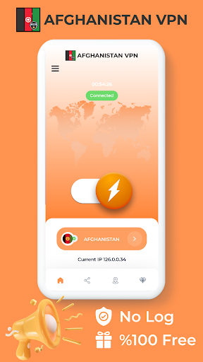 Afghanistan VPN -Private Proxy Screenshot1