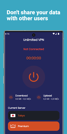 Unlimited VPN - Fast & Secure Screenshot1