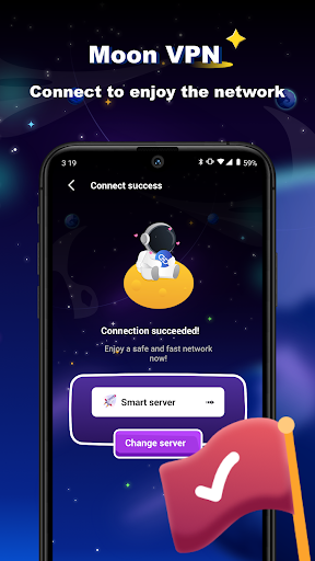 Moon VPN - Fast Proxy Screenshot4