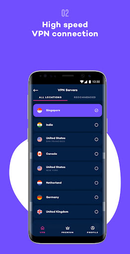 TurboVPN - Premium VPN service Screenshot2