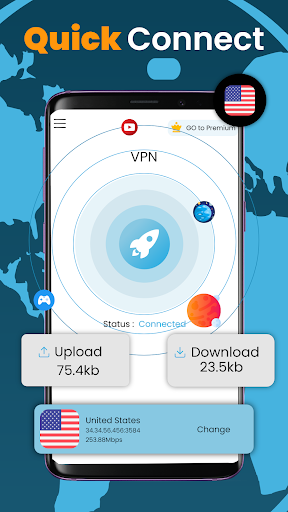 Fast VPN - Quick connect VPN Screenshot1