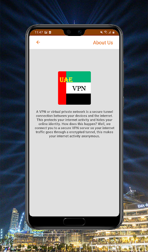 UAE VPN - Fast and  Reliable Screenshot4