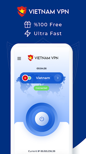 VPN Vietnam - Get Vietnam IP Screenshot1