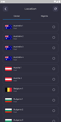 Nigeria VPN - Get Nigeria IP Screenshot3