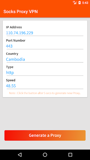 Socks Proxy VPN Screenshot4