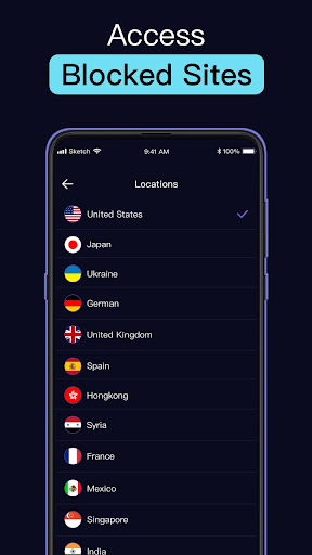 VPN Shield Proxy: Fast & Safe Screenshot3