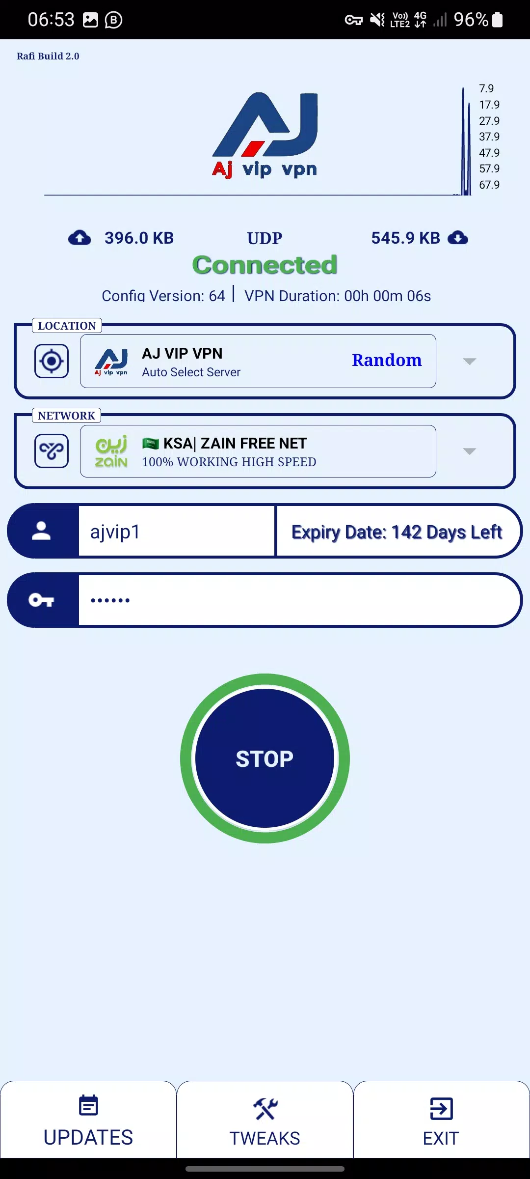 Aj Vip Vpn Screenshot3