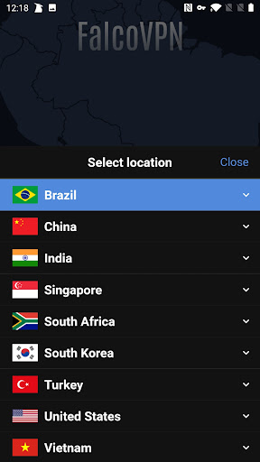 FalcoVPN Screenshot4