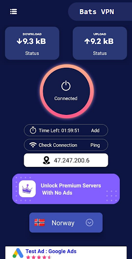 Bats VPN - Secure VPN Proxy Screenshot2