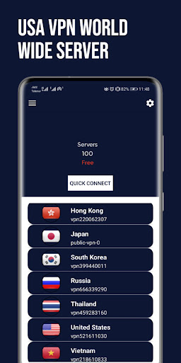 USA VPN Fast: Secure VPN Proxy Screenshot2