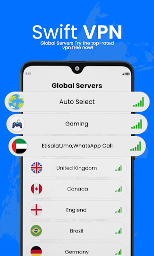 Swift VPN – Secure VPN Proxy Screenshot1