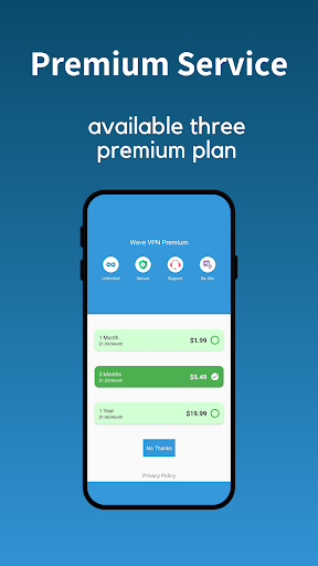Wave VPN - Private VPN Access Screenshot2
