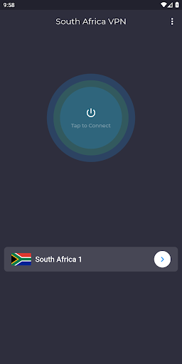 South Africa VPN: Easy VPN App Screenshot1