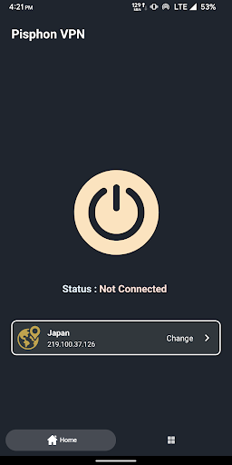Pisphon Pro VPN Screenshot1