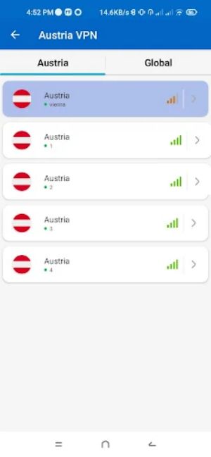 Austria VPN - Fast & Secure Screenshot2