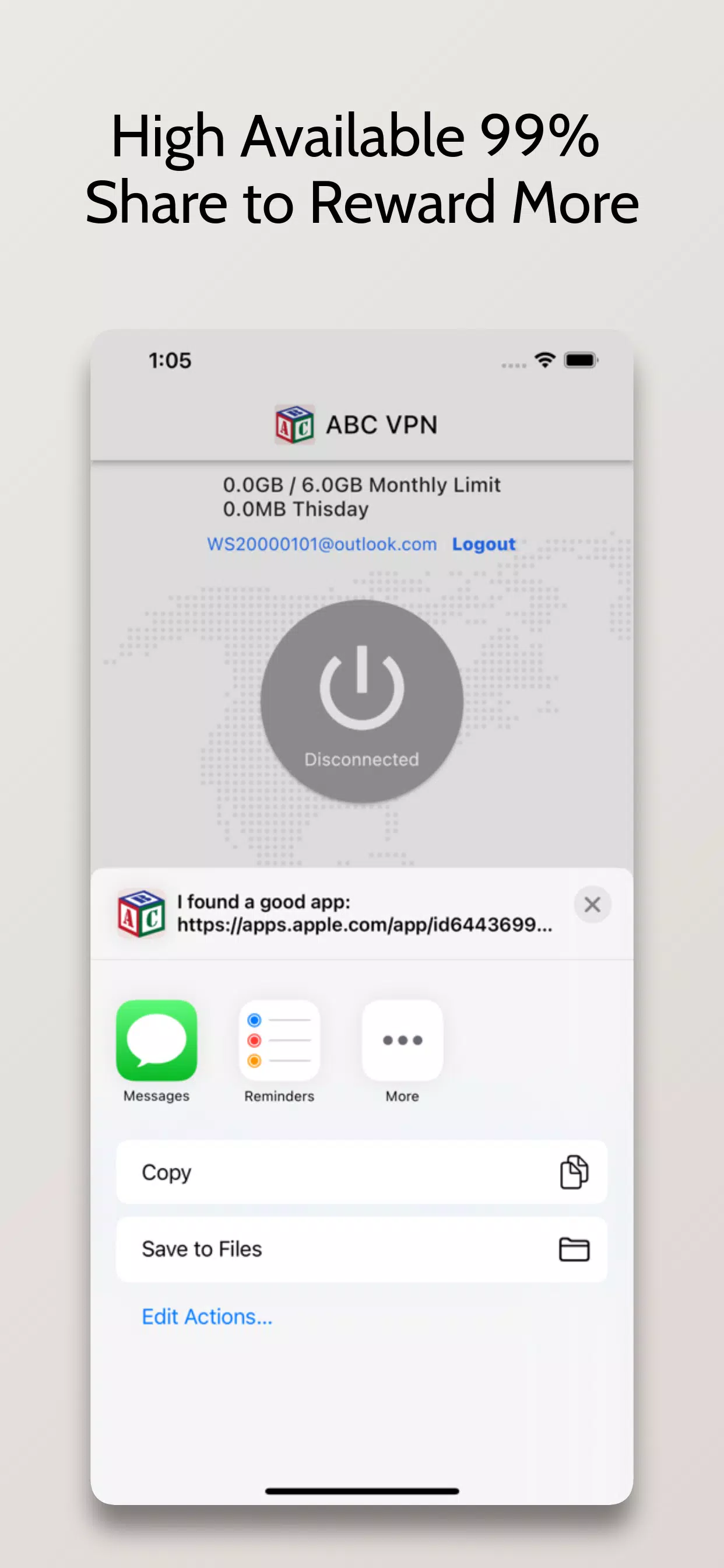 ABC VPN - Very Easy Good VPN Screenshot1