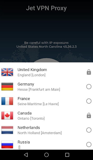 VPN Jet - Connectalbe Trustly! Screenshot2