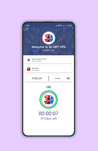 3D NET VPN Screenshot3