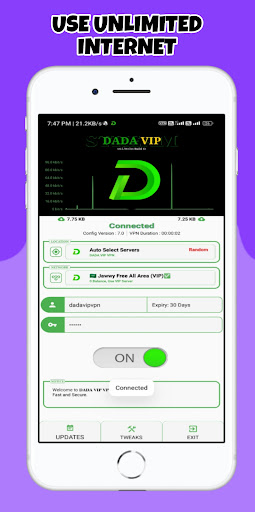 DADA VIP VPN _ Fast & Secure Screenshot2