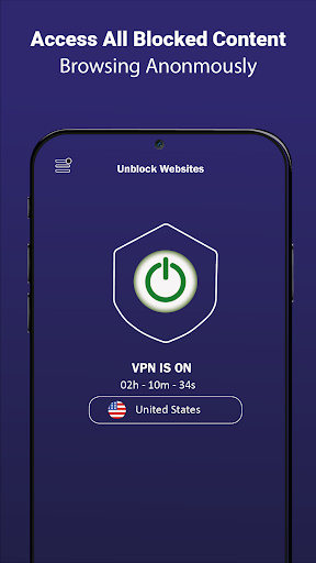 VPN Unblock Website-Fast Proxy Screenshot2