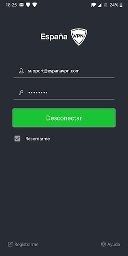 España VPN Screenshot1