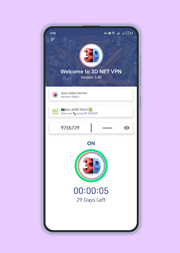 3D NET VPN Screenshot4