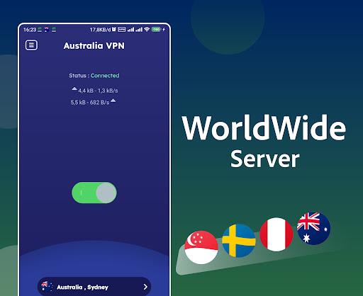 Australia VPN - Fast Proxy VPN Screenshot3