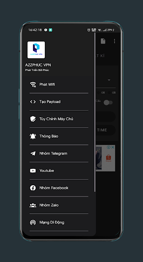 AZZPHUC VPN - Fast Internet Screenshot3