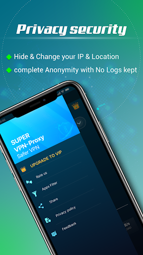 Super VPN Proxy - Safer VPN Screenshot4