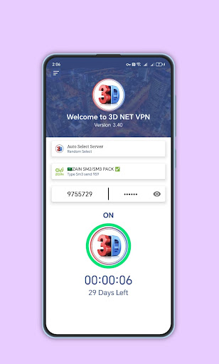 3D NET VPN Screenshot2