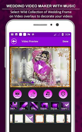 Wedding Video Maker With Music : Photo Animation Screenshot1