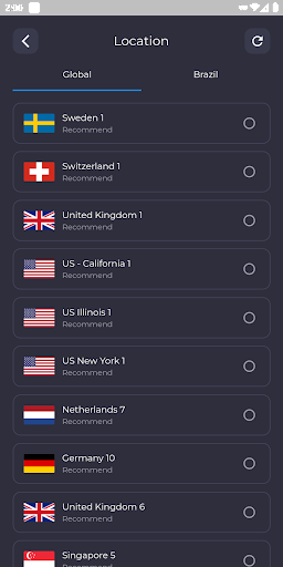 Brazil VPN - Secure VPN Proxy Screenshot4