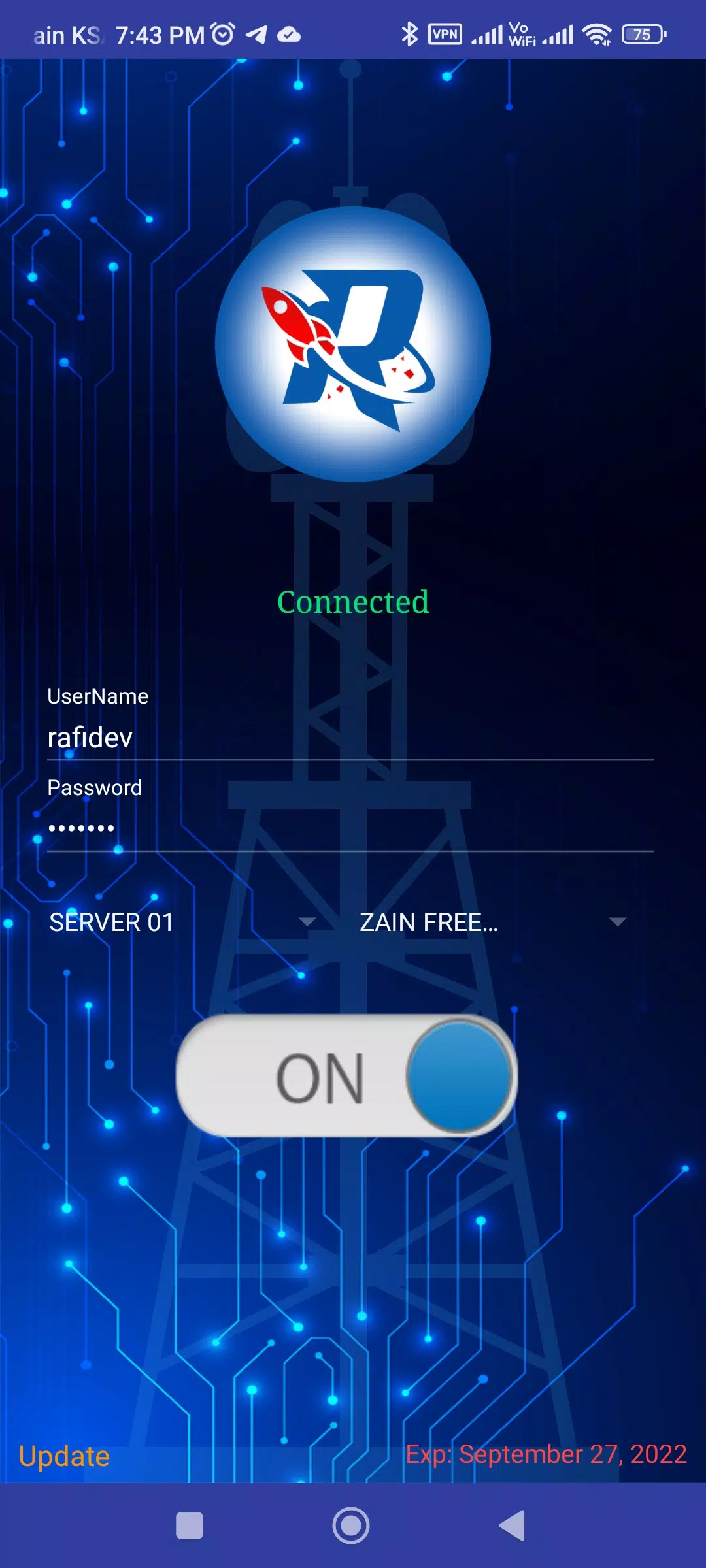 Rafi Tunnel VPN Screenshot2