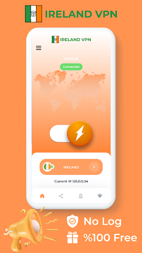 Ireland VPN - Private Proxy Screenshot1