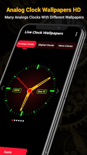 Night Clock Wallpapers HD : Night Watch App Screenshot3