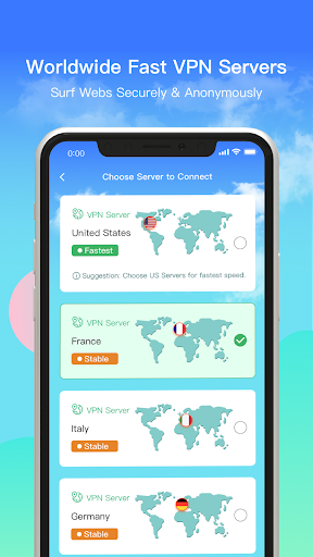 Crystal Proxy: Super VPN Proxy Screenshot2