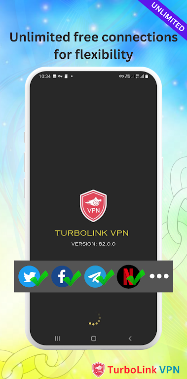 TurboLink VPN - Fast VPN Proxy Screenshot3