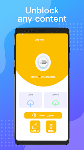 Gold VPN: Secure and Fast VPN Screenshot3