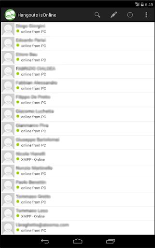 isOnline Hangouts? Screenshot1