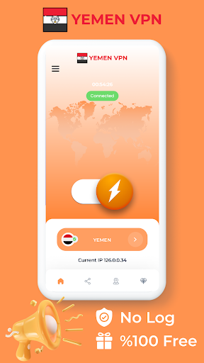 Yemen VPN - Private Proxy Screenshot1