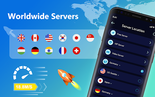 Super VPN fast server Screenshot3