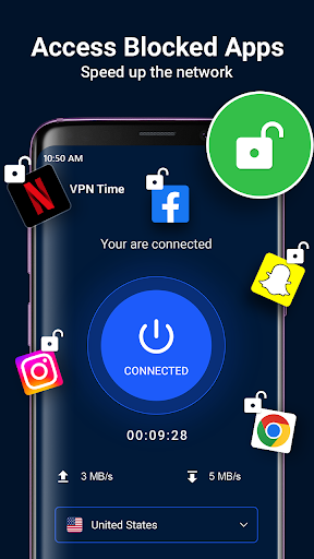 VPN Time – Fast VPN Proxy App Screenshot4