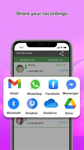 Phone Call Recorder Screenshot4
