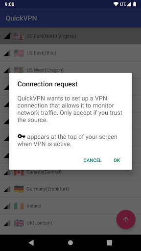 Quick VPN Screenshot2