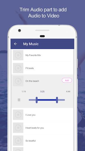 Add Audio to Video : Audio Video Mixer Screenshot3