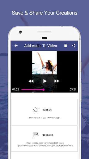 Add Audio to Video : Audio Video Mixer Screenshot1