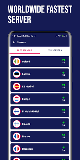 Gaming VPN - Lower Ping VPN Screenshot3