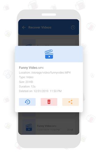 Deleted Video Recovery, Recover deleted files Screenshot2